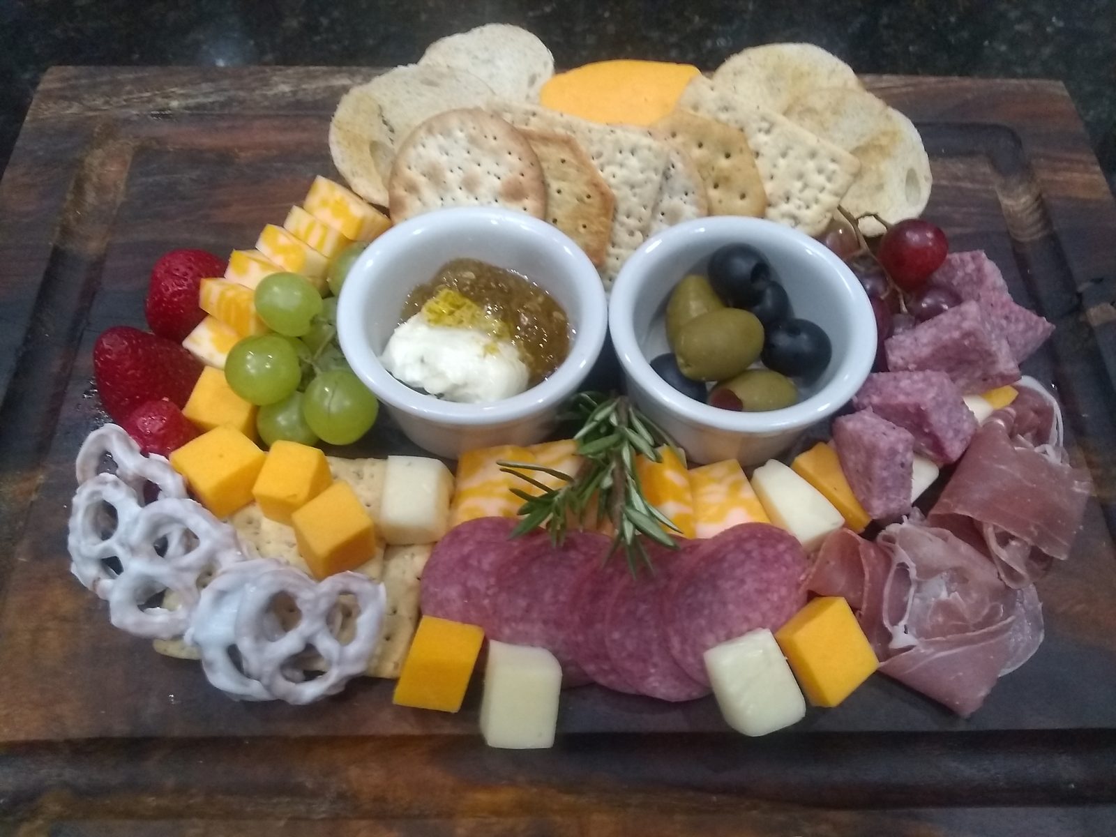 Individual Charcuterie Board